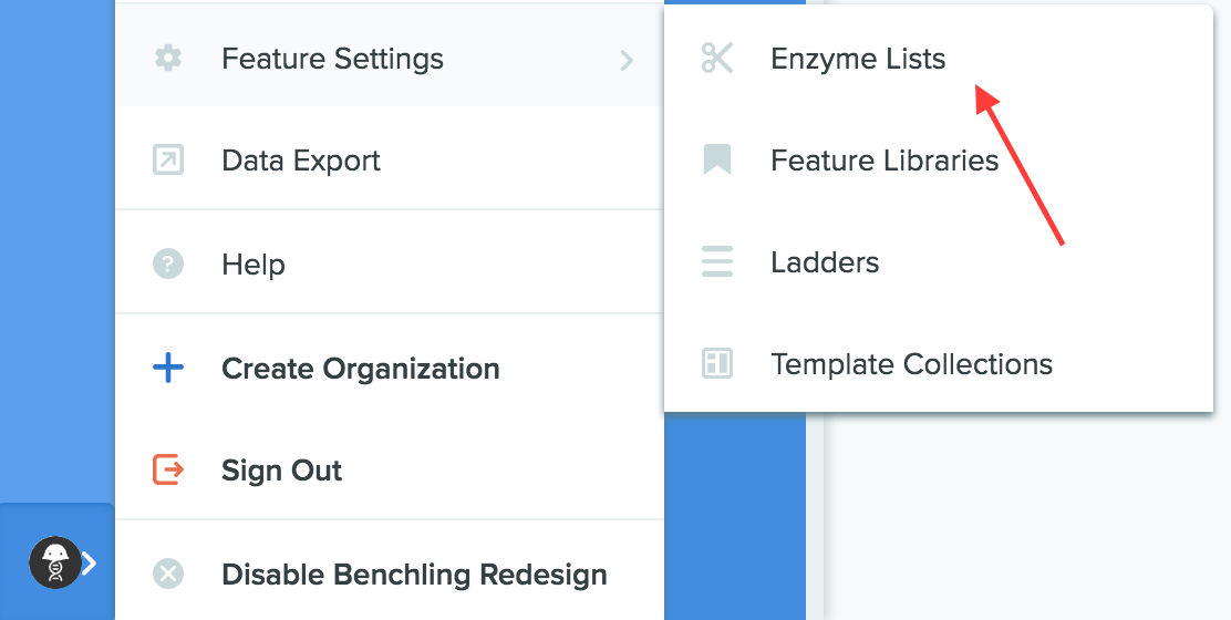 Enzyme Lists